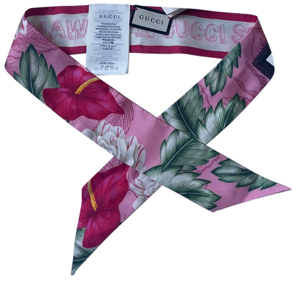 Gucci silk twilly